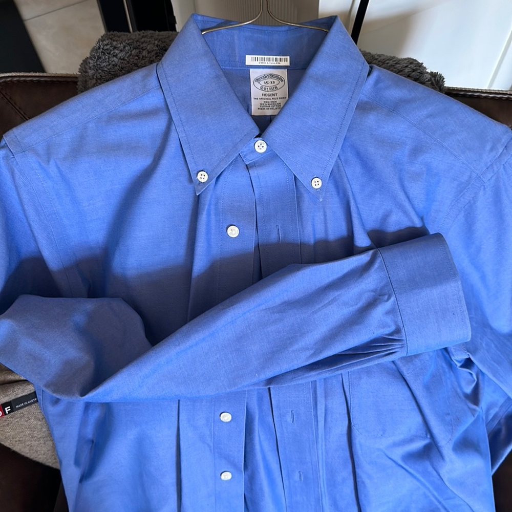 Brooks Brothers 15/33 Regent Fit Men’s Dress Shirt